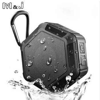 M&J Mini Portátil de Esportes ao ar livre sem Fio IP67 Waterproof o Orador de Bluetooth Chuveiro de Bicicleta Mp3 Player de Música Para o Telefone Esperto do PC