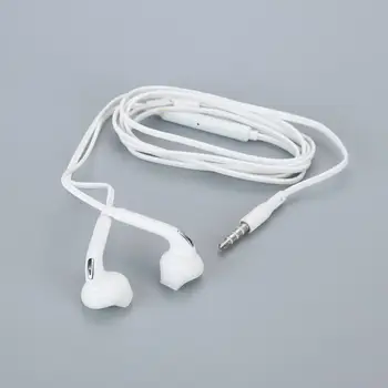 Novo Fone de ouvido com Fio Com Microfone de Fone de ouvido 3.5 mm Jack In-Ear Tampão Durável Estéreo de som Para IPhone Huawei Xiaomi Samsung Galaxy