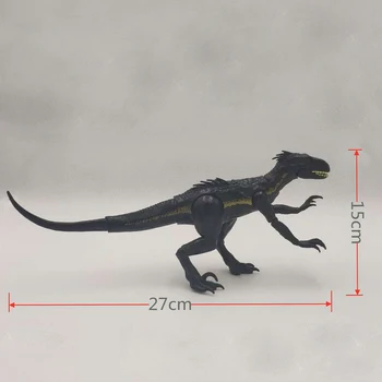 15cm de PVC Jurassic Parque Mundial Indoraptor Velociraptor Active os Dinossauros Figura de Ação de Brinquedos Para Crianças Modelo Animal Boneca de Presente