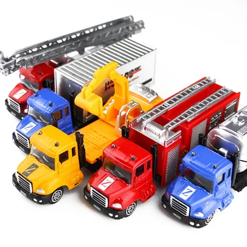 1:64 Novos Brinquedos Caminhão De Bombeiros Juguetes De Fireman Sam Caminhão De Bombeiros Veículos Automóveis Grandes Engenharia De Música Luz Fresco Educacional Meninos Presente