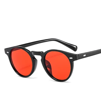 2021 Homens Modas Oval Pequeno Óculos de sol Claro Clássico UV400 Óculos de Sol Tendências para novos Tons Transparentes para as Mulheres
