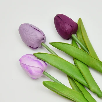50pcs/Caixa de Diâmetro de 4cm de Sabão Tulipa Flores Cabeças DIY Buquê de Sabão Flor Caixa de Presente Tomada de Presente de Aniversário de Flores Artificiais Acessórios