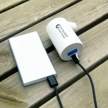 Luz Mini Bomba de Ar USB de Recarga Portátil à prova d'água para o Ar na Cama Inflatables Rápida Inflar Desinflar Acampamento Ferramentas