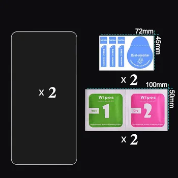 2 Pack Screenprotector para xiaomi mi 10t pro lite 10 t Protetor de Tela Case de Proteção para xiaomi 10tpro 10tlite xiao mi10t 9H