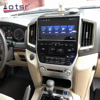Para Toyota Land Cruiser VXR 2016 2017 2018 2019 2020 2021 Android auto-Rádio Multimédia Player Autoradio Unidade de Cabeça Estéreo Tela