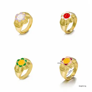 Cartoon rosto dedo anéis de prata 925 zircão MC/flor de Abertura de Anéis para as mulheres, Jóias Anillos Plata prata nova fantasia do Casal