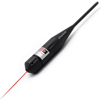 Uhuntvin Ponto Vermelho do Laser Furo de Vista, o Kit de .177 para 12GA para a Caça Tático Espingardas Calibre Boresight Kit