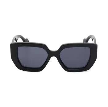 O Glamour da Moda de Óculos de sol Mens Irregular Designer de Quadro de Senhoras de Óculos de Sol Para Mulheres UV400