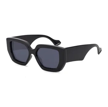 O Glamour da Moda de Óculos de sol Mens Irregular Designer de Quadro de Senhoras de Óculos de Sol Para Mulheres UV400