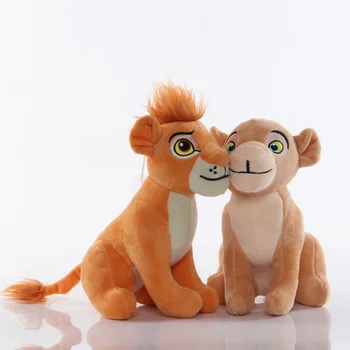 23cm de desenhos animados Anime Rei Leão Simba, Brinquedo de Pelúcia Mufasa Sarabi Nala Macio Animal de Pelúcia Pluche Travesseiros de brincar com bonecas e Brinquedos para as Crianças