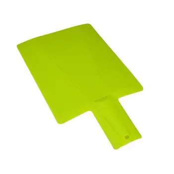 Flexível de Cozinha de Acampamento Tapete de Cortar Blocos Não-deslizamento da Placa Verde de Corte Tábua Portátil de Cozinha, de Plástico, Placa de Lpo S6K4