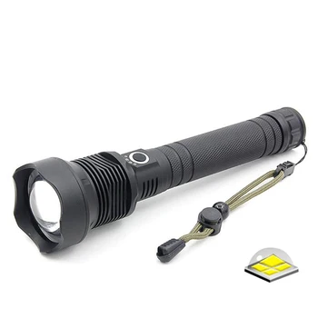 Alta Potência XHP 70 Lanterna LED P70 USB Tocha Recarregável Zoomable Lanterna Luzes
