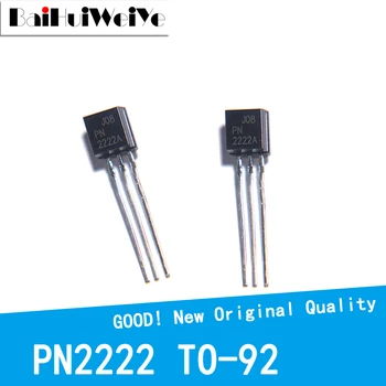 100PCS/MONTE PN2222 PN2222A 40V0.6A NPN PARA-92 TO92 Tríodo Transistor Original de Boa Qualidade Chipset