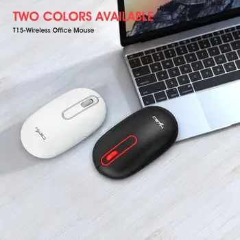 HXSJ-Mouse sem Fio Silenciosa do Office Moda do Mouse E Ultra-fina Três-velocidade de DPI Ajuste de 10M de Recepção sem Fio a Distância