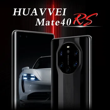 Mate40 RS 7.3 polegadas 12GB+512GB 5G DEIXAR de Celulares Smartphones Android MTK6889 10-Núcleo de 6000mAh 24+48MP Dual SIM do Telefone Móvel