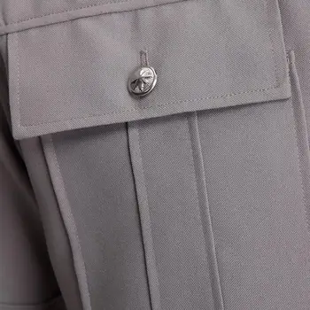Nova chegada de segurança roupas de homens de terno camisas azul macho curto manga de segurança do trabalho desgaste grande e alto mens uniformes frete grátis