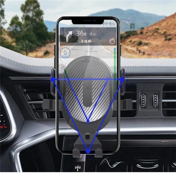 2020 de Ventosa do pára-brisa de Carro de Telefone de Suporte Stand no Carro, Não Magnético GPS Suporte de Montagem Para o iPhone 11 12 7 Gravidade Celular Titular