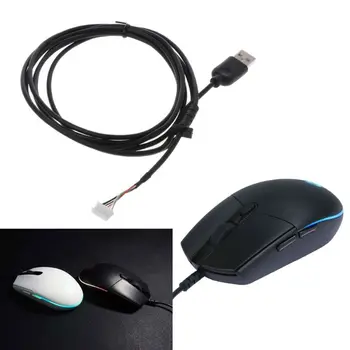 Durável em Nylon Trançado de Linha, Cabo de Mouse USB de Substituição do Fio para o Razer Imperator/Naga/Hexagrama/Deathadder 2013 Mouse para Jogos