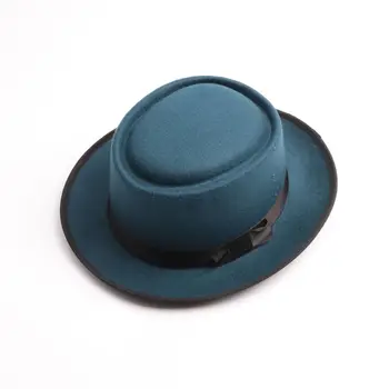 Jazz chapéu baixo preço de atacado 2021 outono e o inverno, homens e mulheres de grande imitação de cashmere senhoras chapéu fedora Panamá