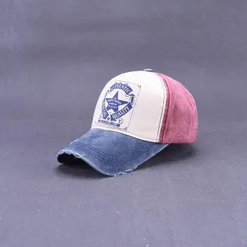 De algodão de Impressão de Estrela Casquette Boné Snapback Ajustável Chapéus para Homens e Mulheres, 72