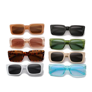 Óculos de sol das Mulheres da Vogue Óculos Quadrado Preto Lentes Vintage de Luxo Designer Homens de Condução Óculos de Decoração para Meninas Fornecedores