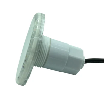 15W Projetor Subaquático RGB 12V AC Piscina Projector LED Fonte de Iluminação IP 68 prova de Água Multi-cor Synchronouse Branco Quente