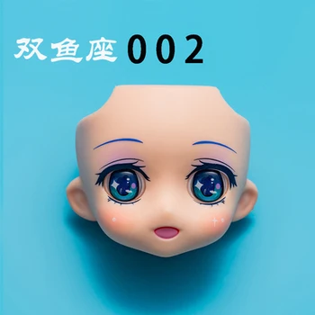 GSC argila homem OB11 chefe de divisão GSC substituição rosto Emoticons boneca acessórios Olhos podem mover-se