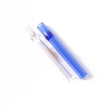 Mixcolor Fumar Acessórios De Vidro Transparente Do Tubo Da Tubulação Tubulação De Cigarro De Fumo De Tabaco, Erva