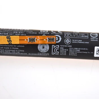 Bateria do portátil de Lenovo YOGA Tablet 2 Pro-1380F L14C3K32 L14D3K32 3.75 V 36.0 WH