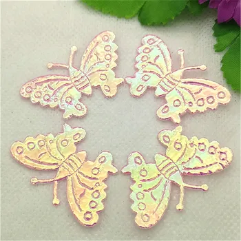 200pcs 28*40mm em forma de borboleta Glitter Confetes Coloridos, Lantejoulas para DIY Artesanato Decoração de Festa