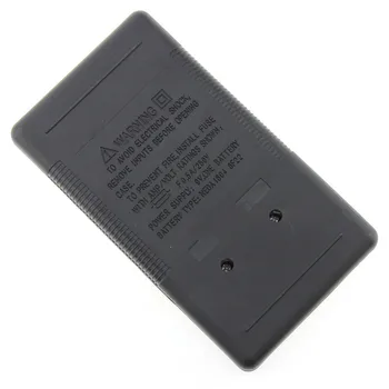 DT-830B Multifuncional de LCD Multímetro Digital LCD Digital Voltímetro Amperímetro Capacitância de Ohm Multímetro com condutores de Ferramenta do Testador