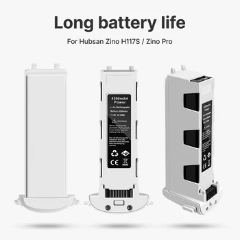 New Max Power 11.4 V 4200mAh Lipo Bateria para HHubsan Zino H117S GPS RC Drone Voo Bateria de Lítio para HHubsan Zino NOVA Chegada