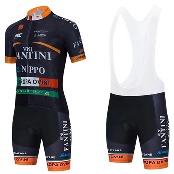 2021 VINI Fantini Homens Equipe de Ciclismo Jersey Conjunto Moto Shorts Premium 20D Seca Rápido, Calças Ropa Ciclismo Pro Bicicleta Maillot Roupas