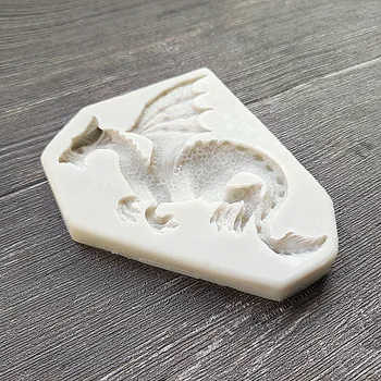 3D Dragon Moldes de Silicone Fondant de Decoração do Bolo de Ferramentas de Resina, Argila Sabão Molde de Chocolate Gumpaste Moldes 17297