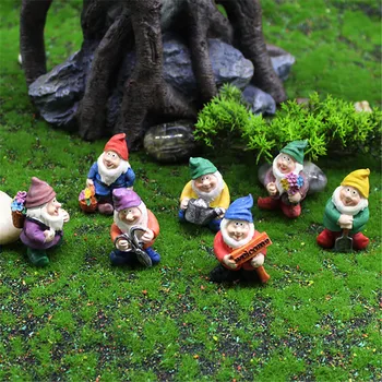 Resina Safado Gnome Anão Estátua Velho Casca Ghost Face De Fadas Enfeite De Páscoa Miniaturas, Estatuetas, Artesanato Decoração De Jardim