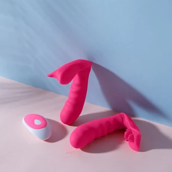 Os brinquedos Sexuais Borboleta Wearable Vibrador Vibrador para as Mulheres Masturbador Calcinha Ponto G Clítoris Estimulador de Controle Remoto Calcinha