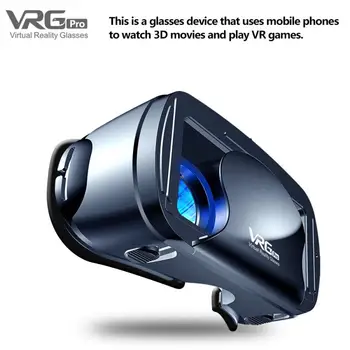 Para o IPhone Huawei, Samsung JANEIRO Pro 3D VR Óculos de Realidade Virtual em Tela Cheia Visual Moblie Jogo Para 5to de 7 Polegadas Dispositivos Smartphone