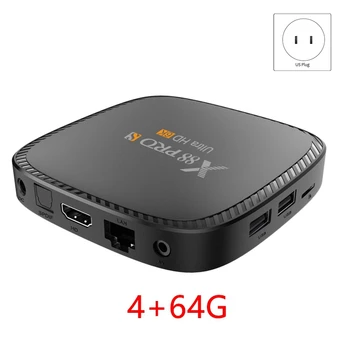 X88 PRO S Set-Top Box, Dual-Band wi-Fi Android 10.0 Mini Smart Tv de Caixa Adequado para Pc e Smart Display