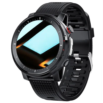 Smart Watch Homens HD Mostrador Redondo IP68 Waterproof a Iluminação da Noite Smart Watch para Iphone, Android Telefone Reloj relógio de Pulso Inteligente