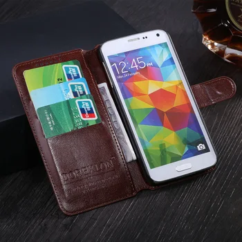 Caso Flip para Samsung Galaxy J5 2016 J510F J510 J510H Sacos de Retro Carteira de Couro Protetora do caso do titular do cartão de estilo de Livro Magnético