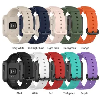 Cinta Para Mi Ver Lite Redmi relógio de Pulseira Bracelete de Silicone de Substituição Bracelete para o Xiaomi 4 5 3 Acessórios