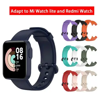 Cinta Para Mi Ver Lite Redmi relógio de Pulseira Bracelete de Silicone de Substituição Bracelete para o Xiaomi 4 5 3 Acessórios