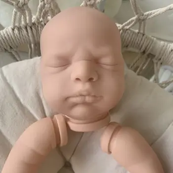 21 Centímetros De Vinil Macio Reborn Baby Partes Do Corpo Pintada Em Branco Boneca Kit Everlee