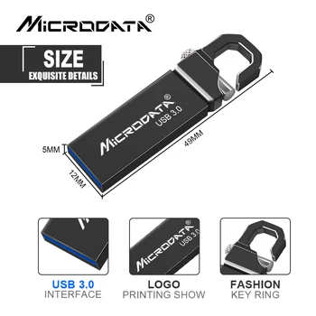 De alta velocidade usb 3.0 Flash Drive 64GB 32GB USB flash drive pendrive USB stick 16GB de 128GB de memória stick Real capacidade USB3.0 em flash