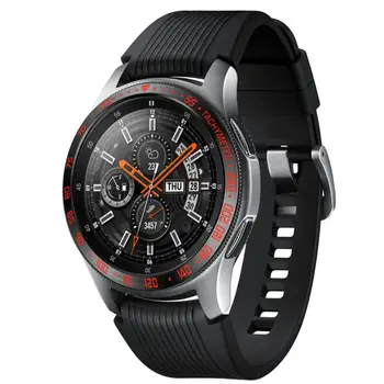 Aro Para Samsung Galaxy Watch 3 de Relógio Clássico Caso 41/45MM Proteção Anti-arranhão Anel de Aço Para Samsung Galaxy Watch 3
