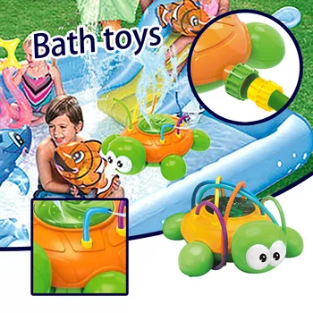 Splash Tartaruga Quintal de Aspersão de Água de Gramado Aspersor Para Crianças Verão ao ar livre Brinquedo dos desenhos animados Bonitos brinquedos de água de natação de Aspersão#4