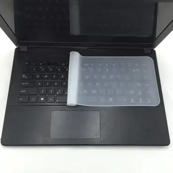 Impermeável do Teclado do Portátil filme protetor do teclado do portátil capa para notebook tampa do Teclado à prova de poeira filme de silicone