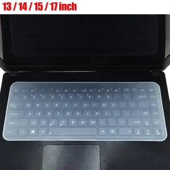 Impermeável do Teclado do Portátil filme protetor do teclado do portátil capa para notebook tampa do Teclado à prova de poeira filme de silicone