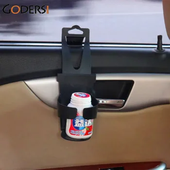 Carro porta-Copo Organizador Bebida para Bebidas de Suporte do Carro Beber Montar a Janela da Porta Garrafa Auto Interior Stand Z9I1