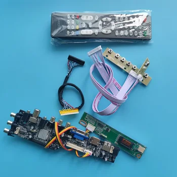 Kit para LP154W01(TL)(D1) 1CCFL Digital USB AV 1280X800 compatíveis com HDMI, VGA DVB-C, DVB-T Painel LCD 15.4